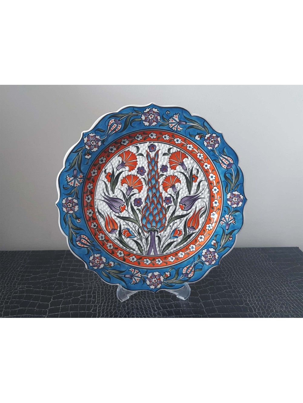 Pottery Handmade Decorative Plate