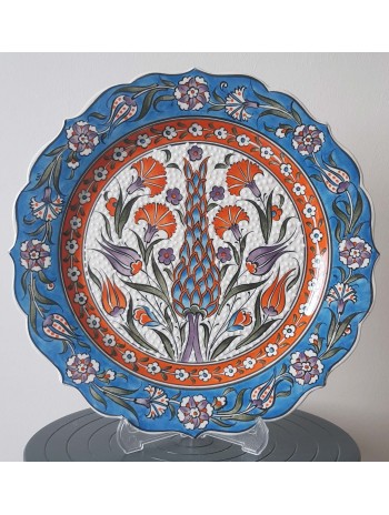 Pottery Handmade Decorative Plate