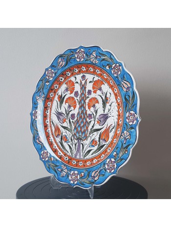 Pottery Handmade Decorative Plate