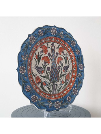 Pottery Handmade Decorative Plate