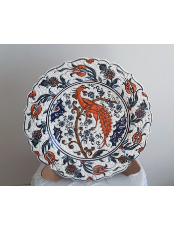 Hand Crafted Ceramic Decorative Plate