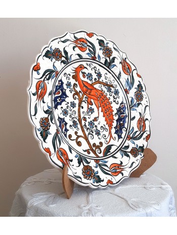 Hand Crafted Ceramic Decorative Plate