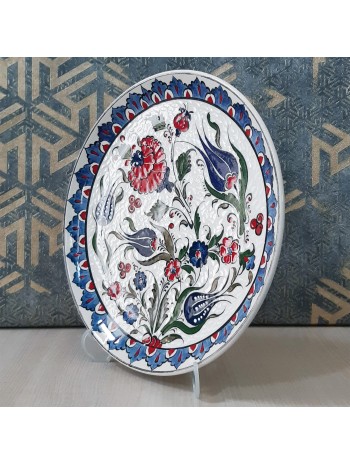 Ceramic Plate 30 cm in Diameter (12.2")