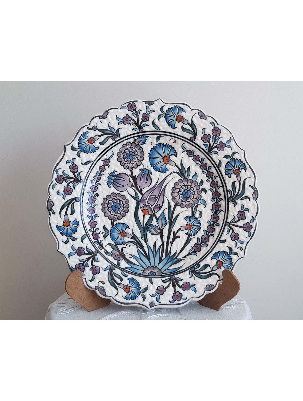 Turkish Hand Painted Decorative Plate