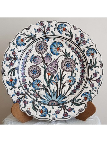 Turkish Hand Painted Decorative Plate