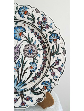 Turkish Hand Painted Decorative Plate