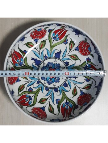 Pottery Fruit Bowl 25 cm (10") in Diameter