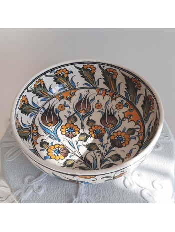 Turkish Handmade Fruit Bowl 19 cm