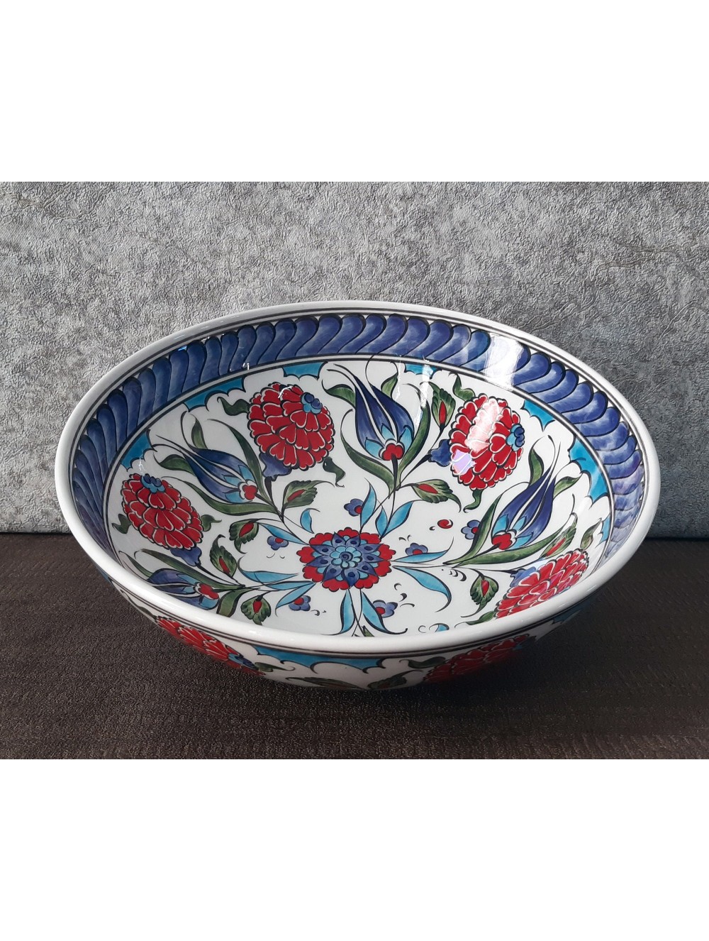 Handmade Ceramic Pottery Fruit Bowl