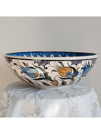 Pottery Fruit Bowl