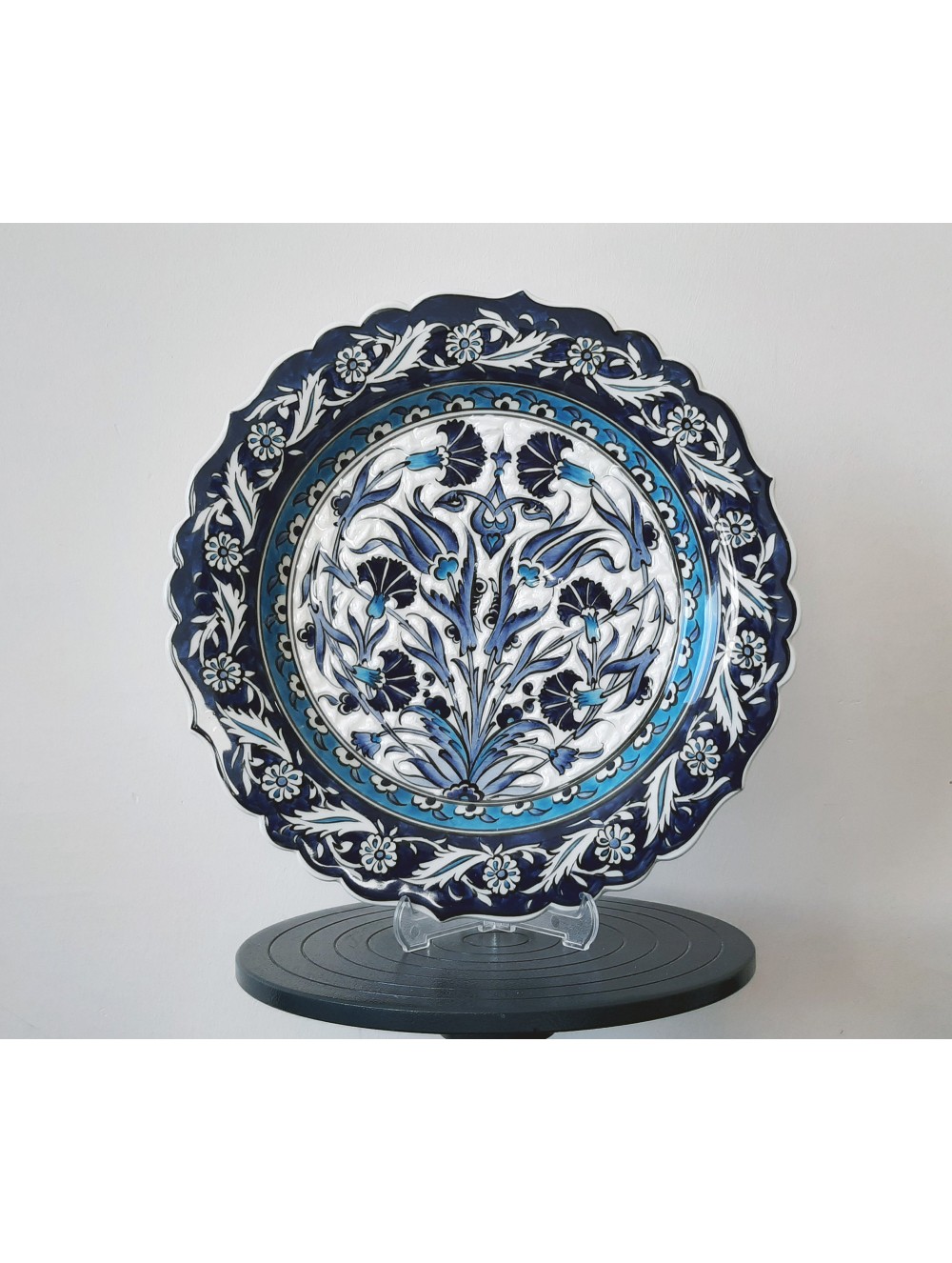 Turkish Hand Painted Decorative Plate