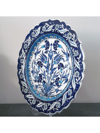 Turkish Hand Painted Decorative Plate