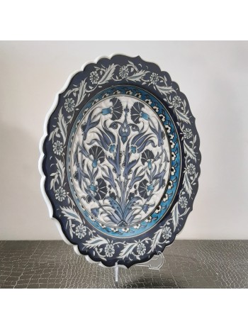 Turkish Hand Painted Decorative Plate