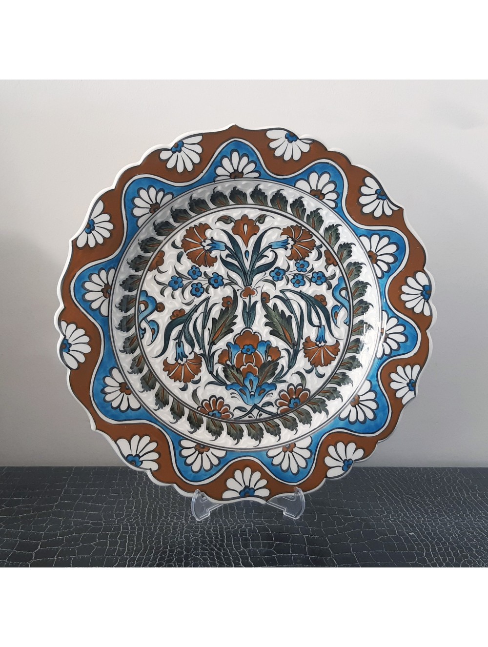 Pottery Handmade Decorative Plate