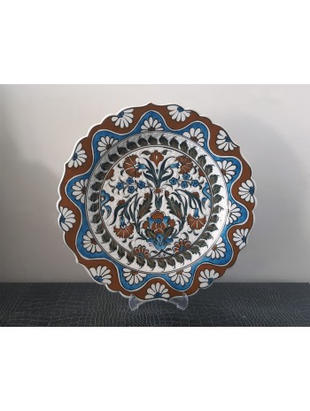 Pottery Handmade Decorative Plate