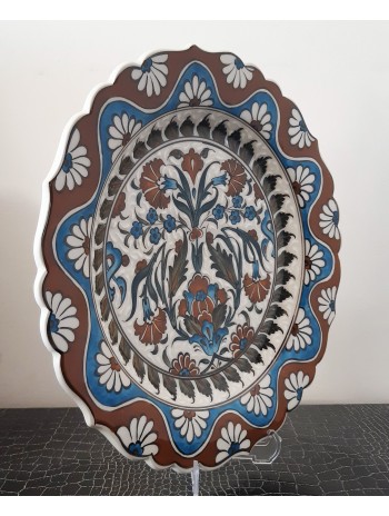 Pottery Handmade Decorative Plate