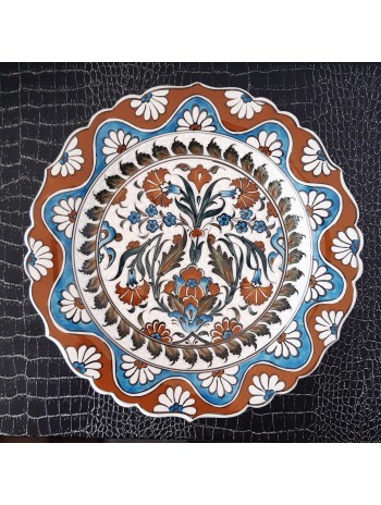 Pottery Handmade Decorative Plate