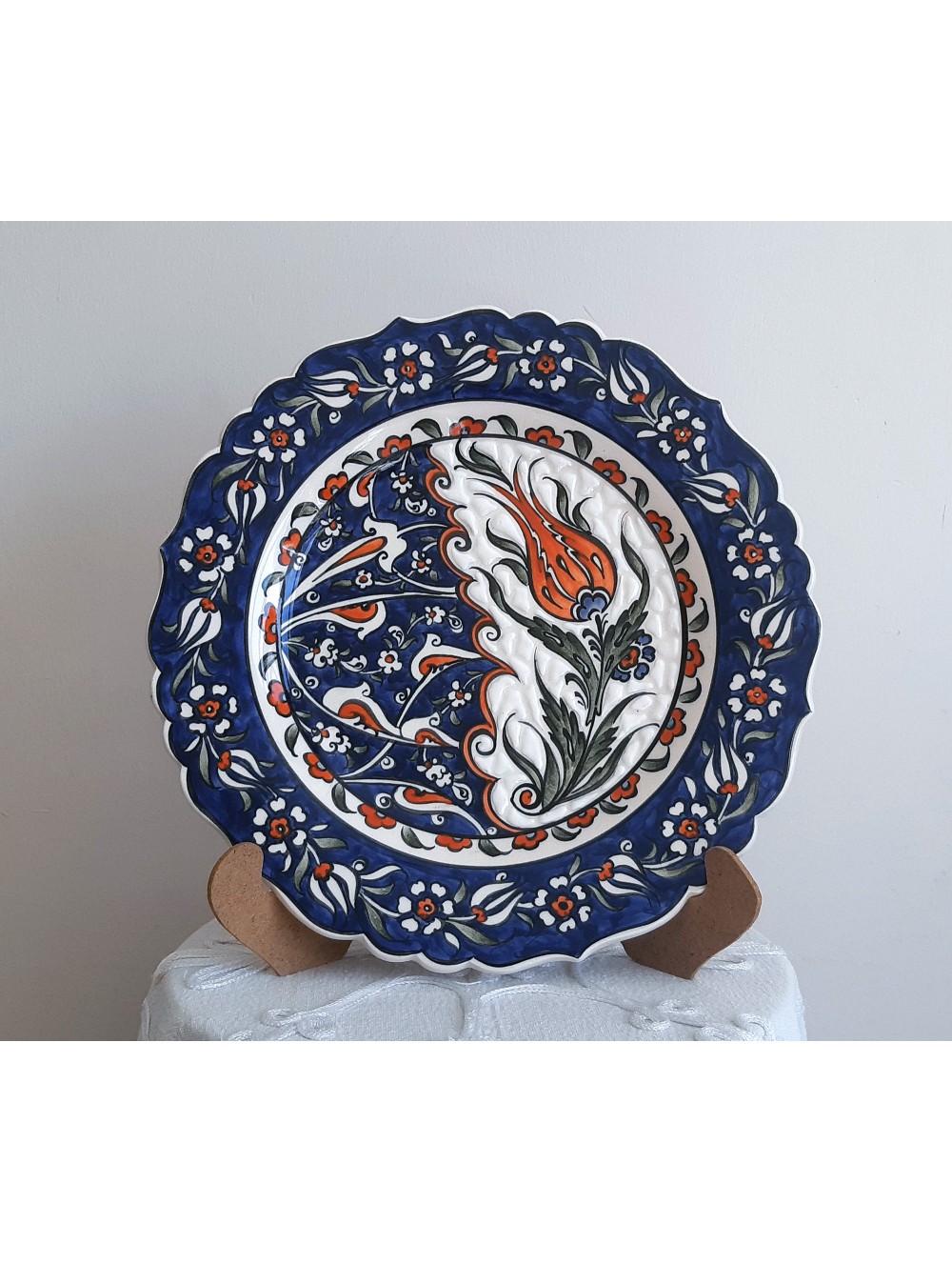 Crafted Ceramic Pottery Plate