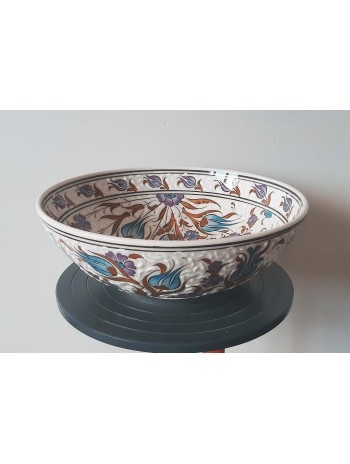 Pottery Salad Bowl