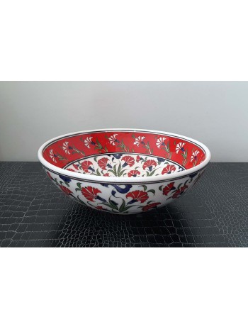 Pottery Fruit Bowl Salad Bowl